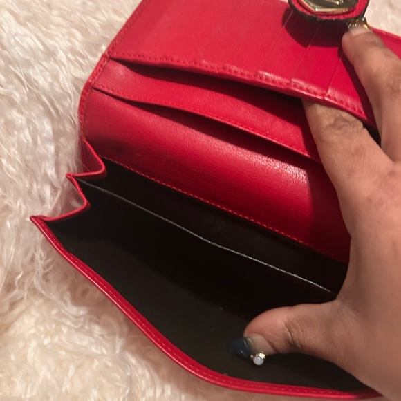 Gucci | Microguccisima | Heart Continental Red Wallet - Picture 3 of 7